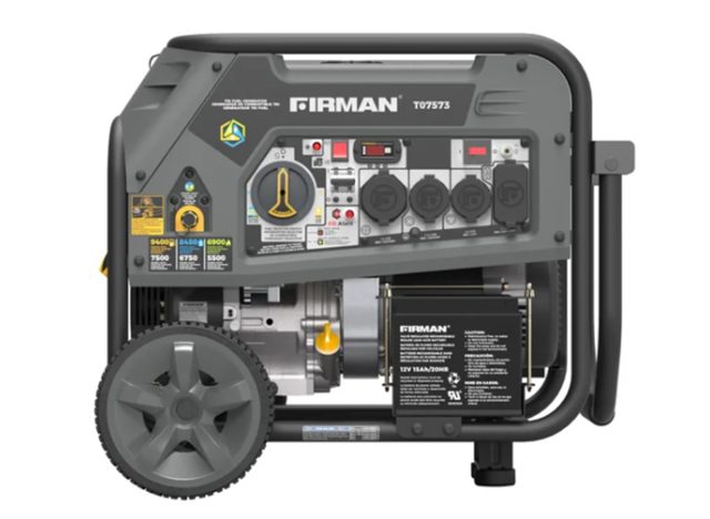 Firman 7500W τρέξιμο / 9400W Peak Tri Fuel Generator