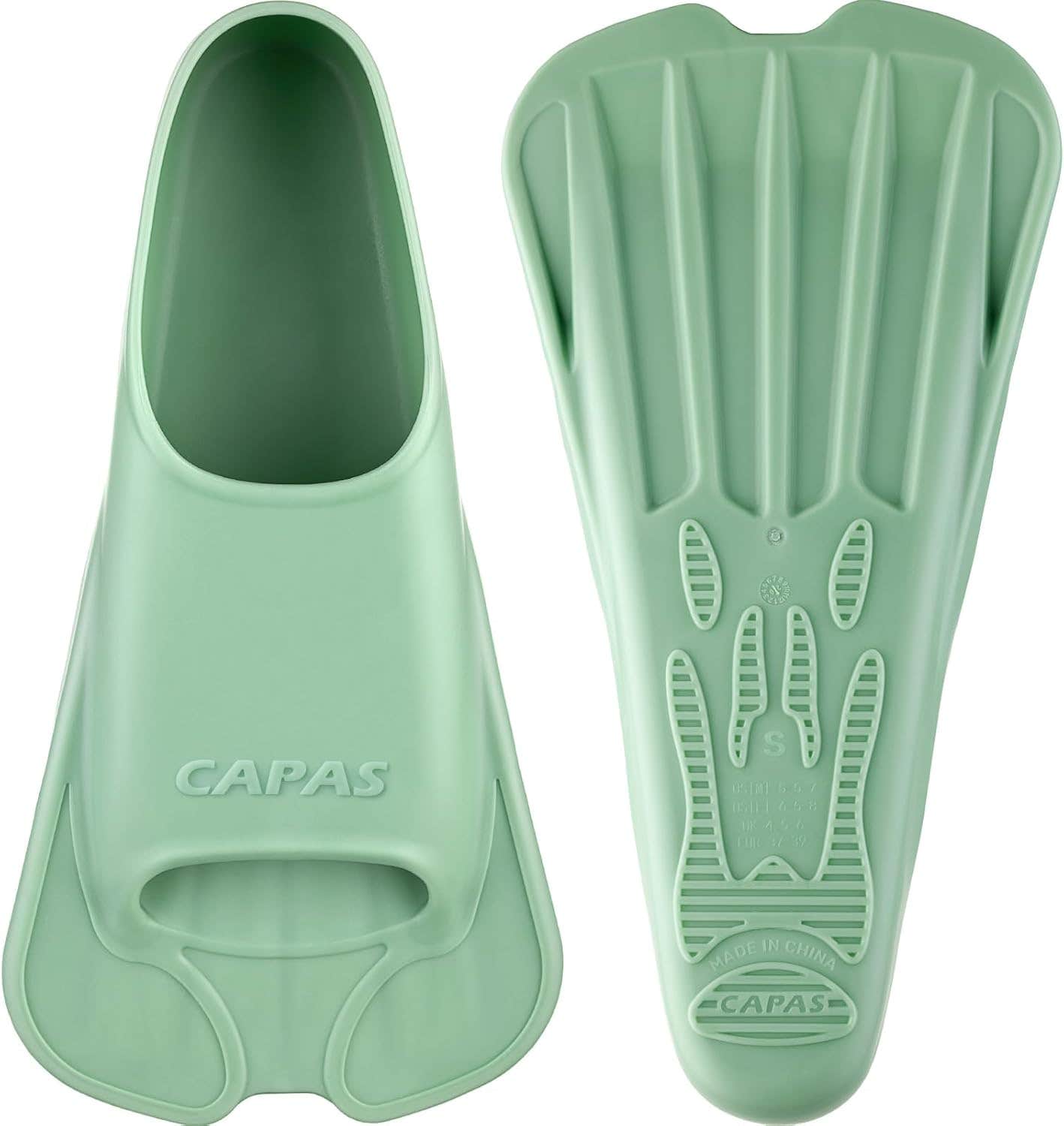 Flippers κατάρτισης Capas για ταχύτερη κολύμβηση