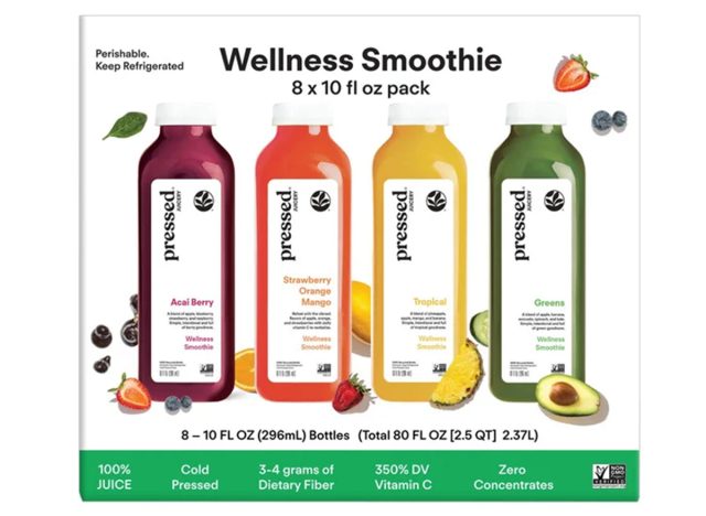 Πιεσμένο smoothies ευεξίας