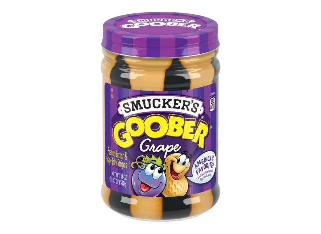 βάζο του Goober Grape του Smucker
