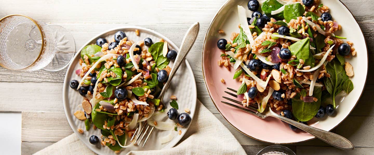Σαλάτα Farro και Blueberry