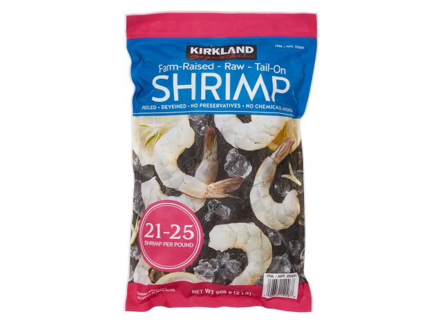 Kirkland Signature Frozen RAW γαρίδες