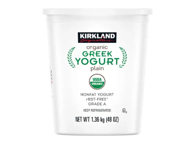 Kirkland Signature Organic Plain Nonfat Γιαούρτι