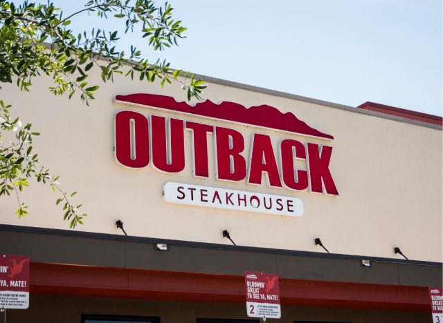 Outback Steakhouse Streetfront
