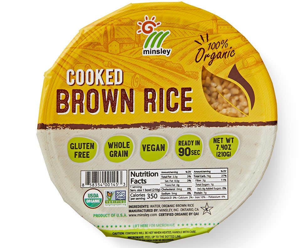 Vegan Minsley Rice Cups από την Costco