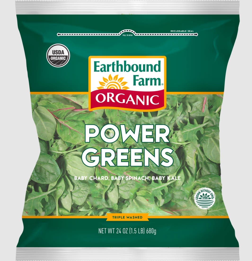 Earthbound Farm Organic Power Greens διαθέσιμα στο Costco