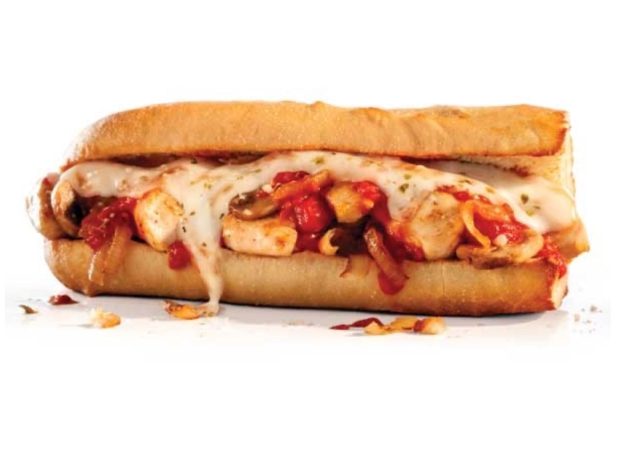 Penn Station Chicken Parm Sub.