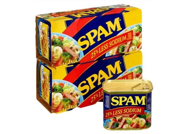 Spam, 25% λιγότερο νάτριο