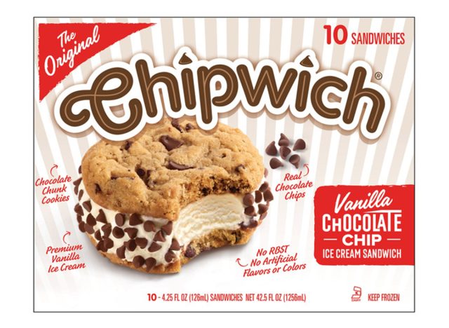 Chipwich παγωτό σάντουιτς