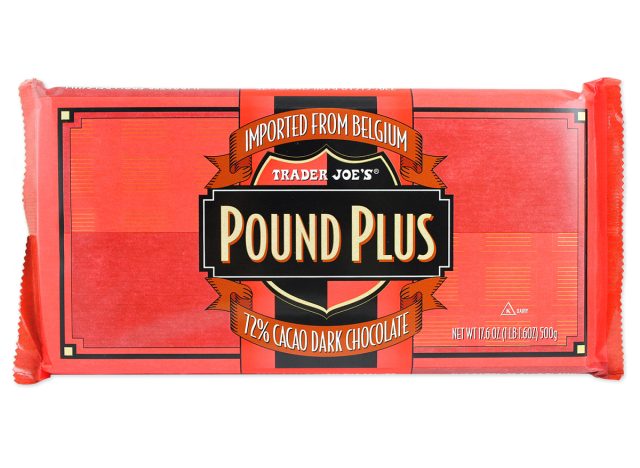 Το 72% μαύρη σοκολάτα του Trader Joe