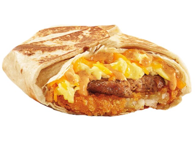 Το πρωινό του Taco Bell με λουκάνικο