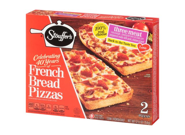 Stouffers γαλλική πίτσα ψωμιού
