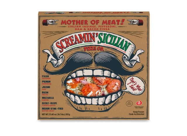 Screamin Sicilian μητέρα της πίτσα κρέατος